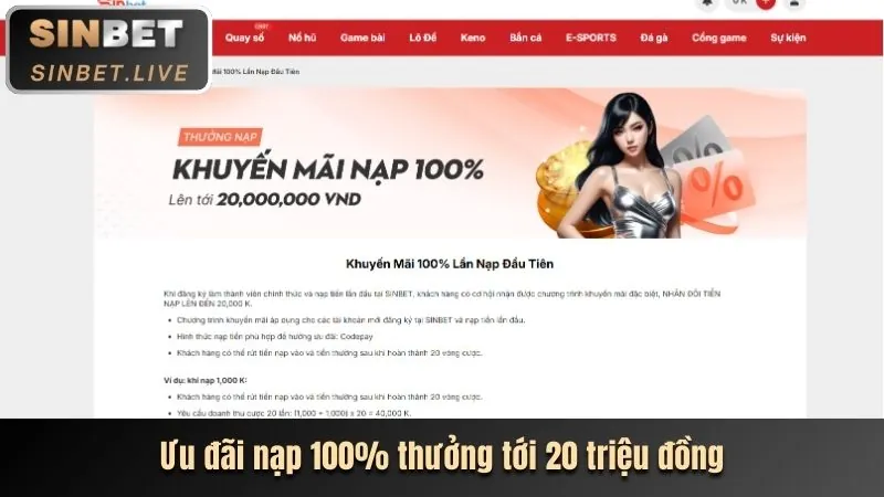 Khuyến mãi nạp tiền hấp dẫn
